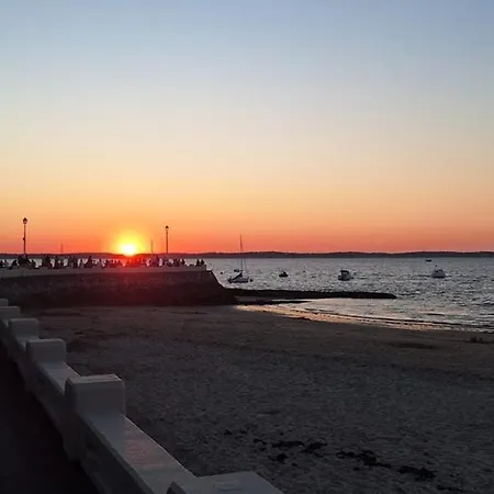 Le Vitrail D'arcachon - Appt Spacieux Terrasse Menage Draps Inclus 阿卡雄
