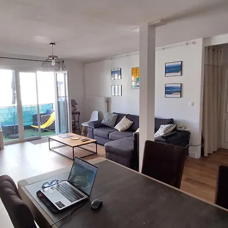 Le Vitrail D'arcachon - Appt Spacieux Terrasse Menage Draps Inclus アパート