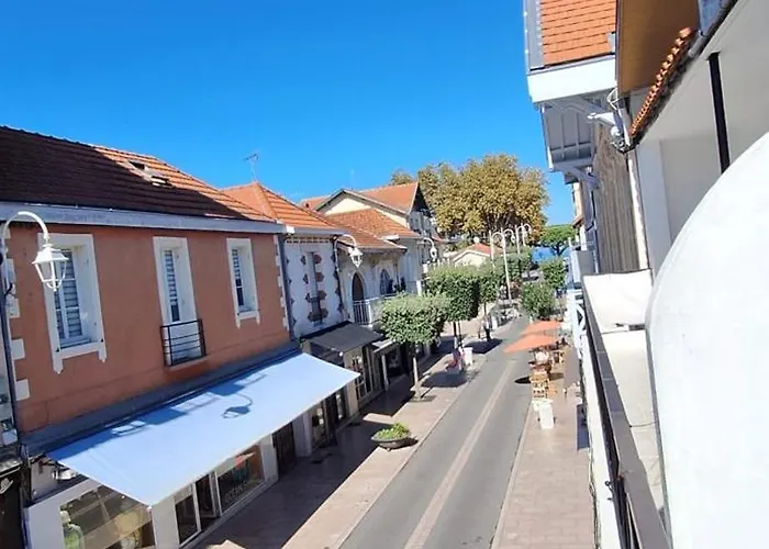 アパート Le Vitrail D'arcachon - Appt Spacieux Terrasse Menage Draps Inclus アルカション