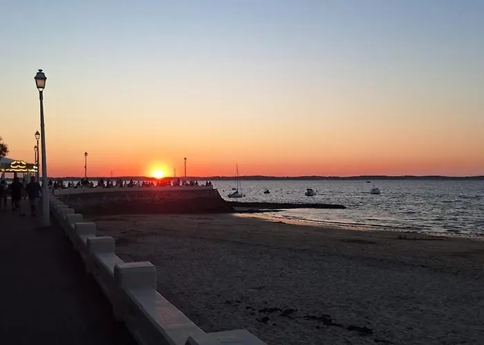 Le Vitrail D'arcachon - Appt Spacieux Terrasse Menage Draps Inclus アルカション